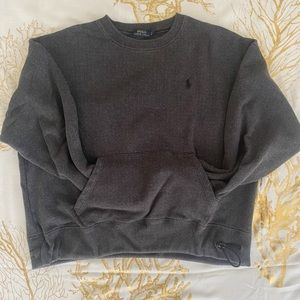 Ralph Lauren Crewneck w/ pocket and scrunch tie